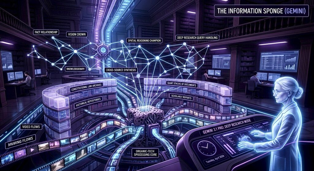 Google: The Information Sponge (Gemini 3.1)