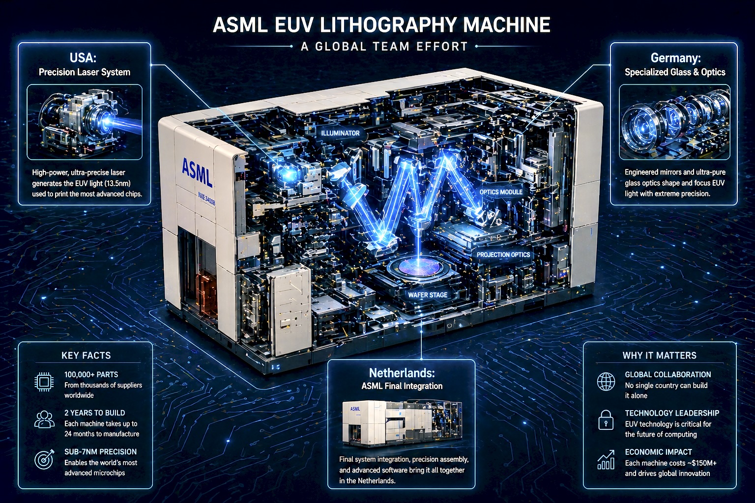 ASML EUV Lithography Machine