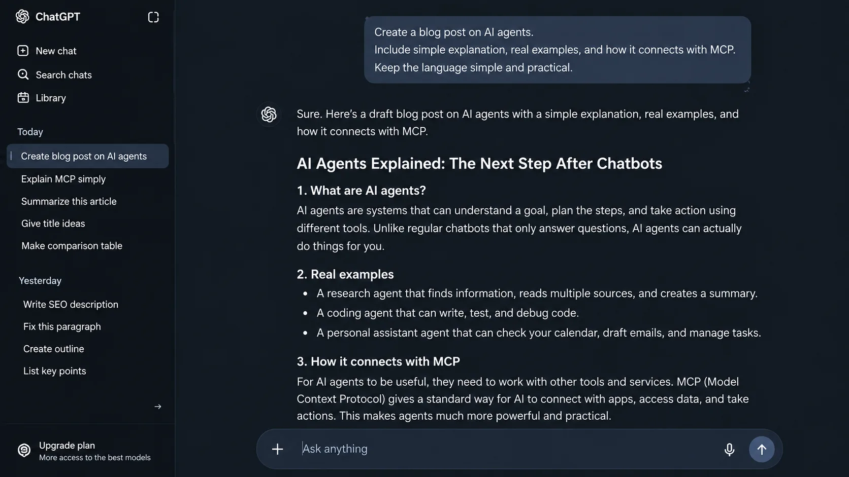 You don't need to understand every AI tool either. What matters is knowing which AI to use for which job.