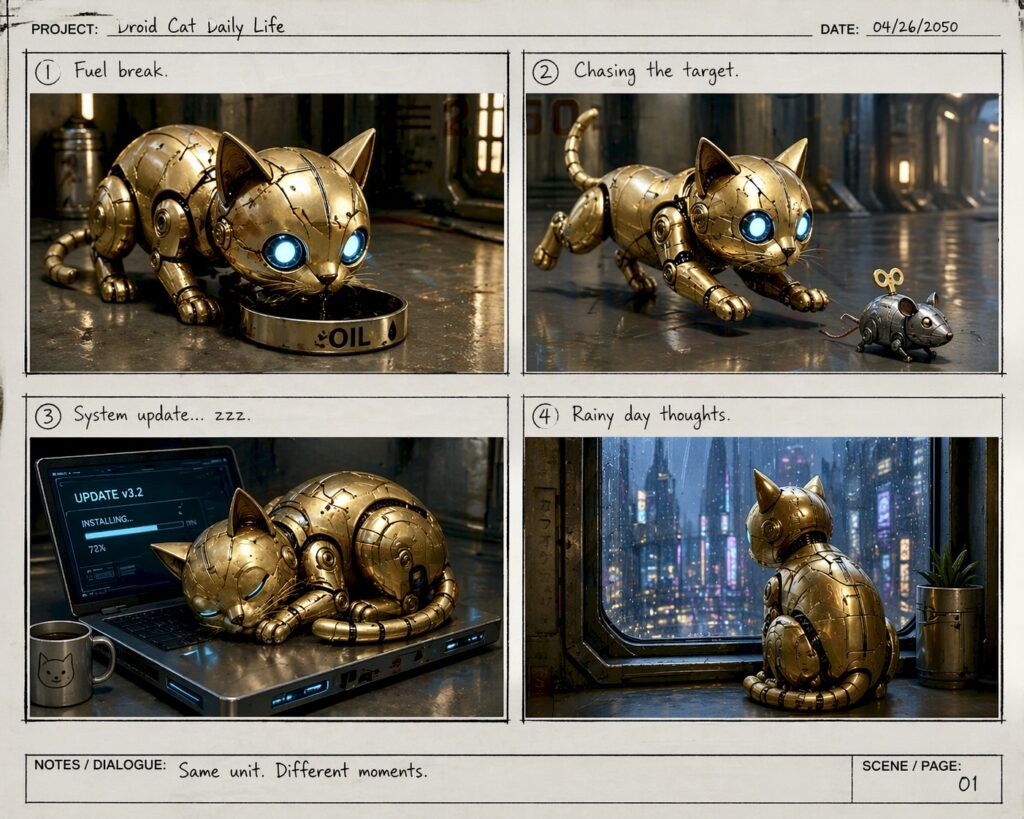 Droid Cat 