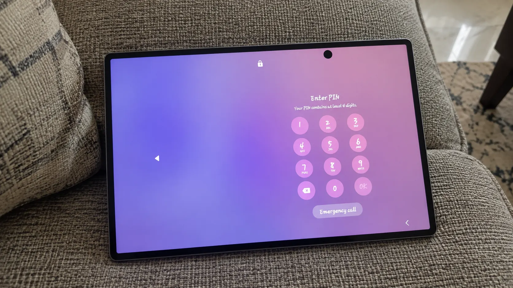 Galaxy Fold 8 screen opened