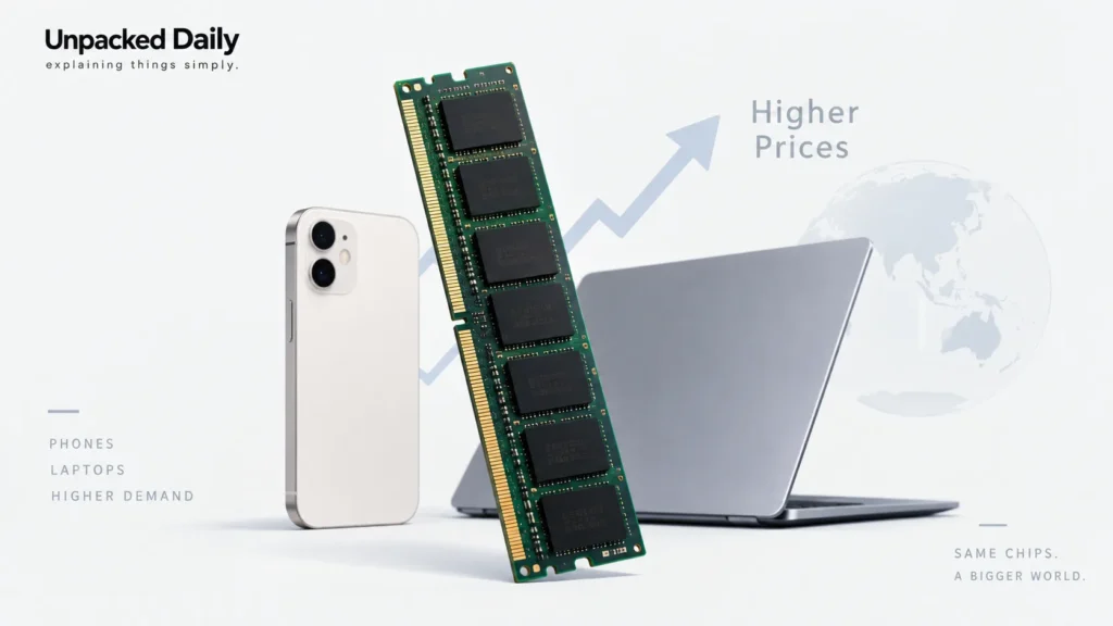 RAM shortage affecting phones and laptops